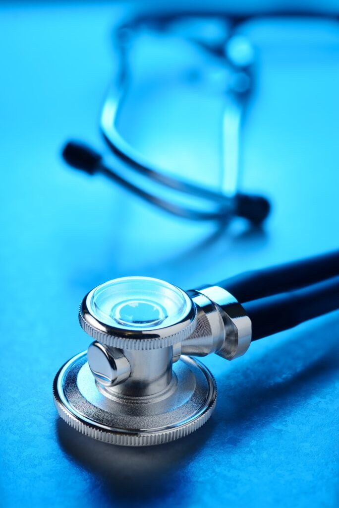 Medical doctors stethoscope